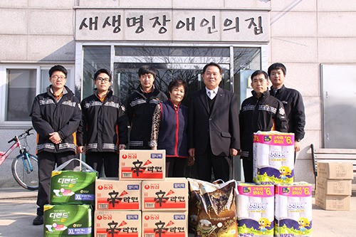 음성지역 설 앞두고 사회복지시설 위문 잇따라