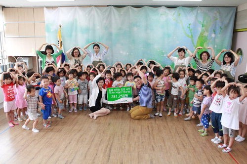 천안 일봉유치원 고사리손의 아름다운 사랑 실천