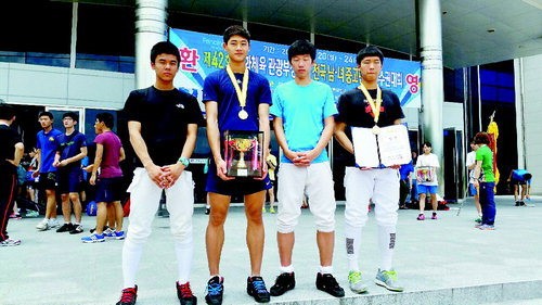 송촌고, 전국남여중고 펜싱선수권 金 3·銅 1