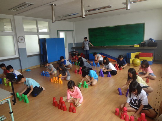 스포츠스태킹으로 자신감이 생겼어요