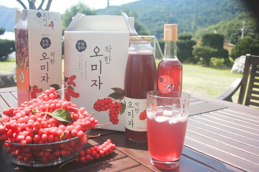 제천시 모정농원, 오미자식초 상용화 성공