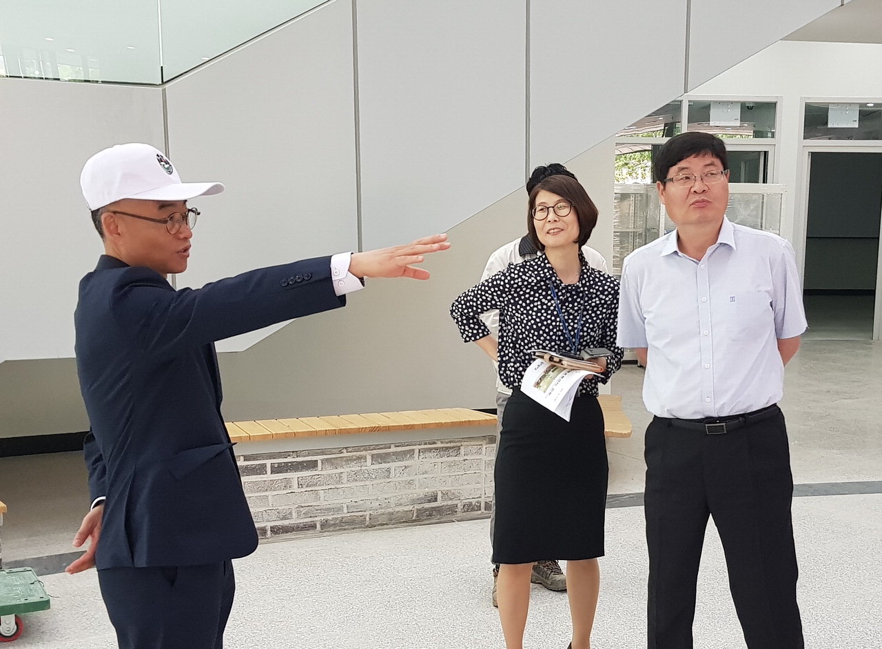 고근석 음성군수 권한대행, 주요 현안사업장 점검