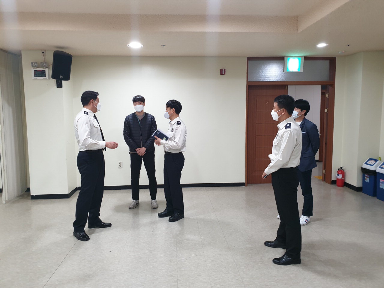 송정호 진천소방서장, 선거대비 최종 안전 점검
