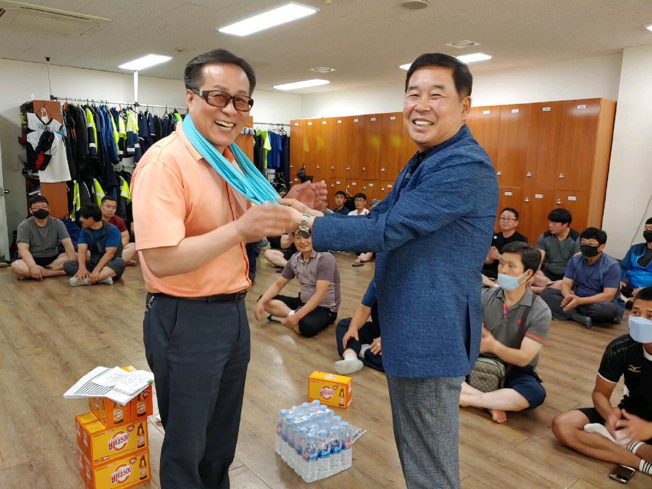서원구 환경위생과 환경관리원 격려