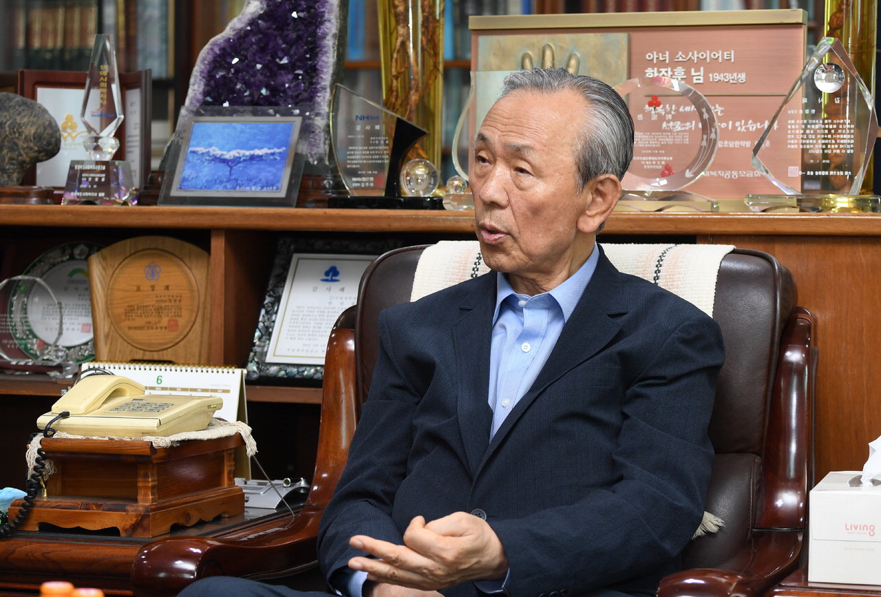30년 넘게 사회공헌 이어온 한장훈 前 충북지역개발회 회장
