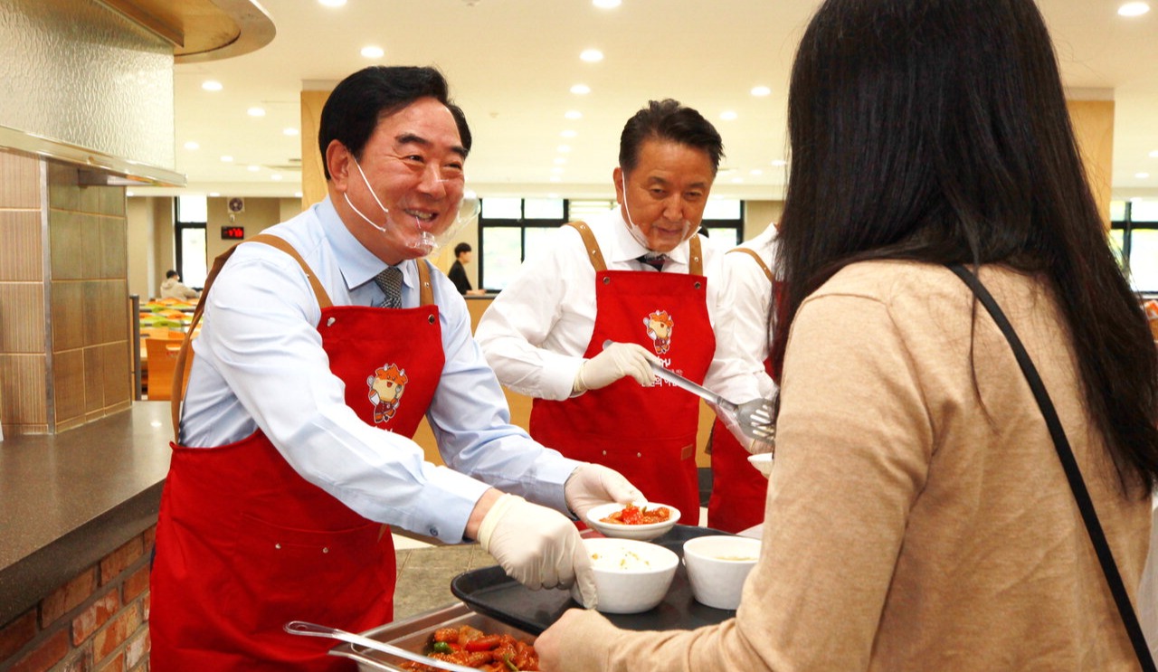 충북 5개 대학 1천원의 아침밥 행복 동참