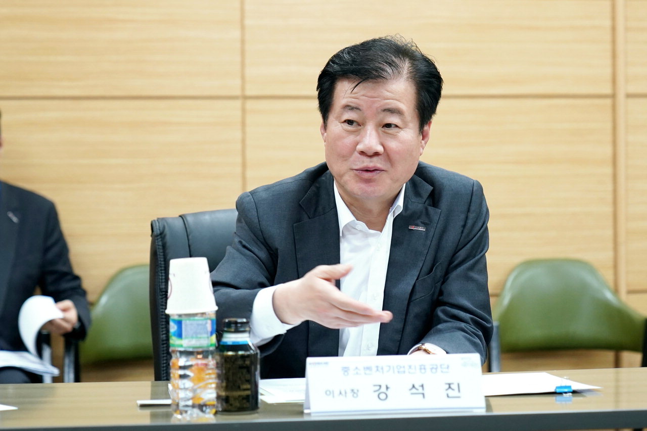 강석진 중진공 이사장, 충청권 수출기업 간담회