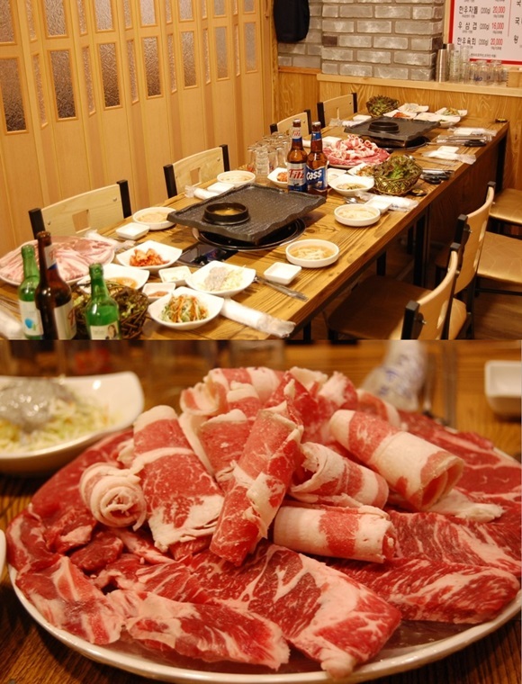 돼지·소 한 마리를 한 상에? 사당역 맛집 ‘힘찬정육식당’