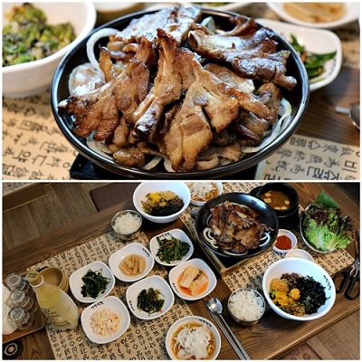 경주맛집여행 코스 ‘서민식당’, 100% 구워 나오는 육즙 가득 국내산 통삼겹숯불갈비 선보여