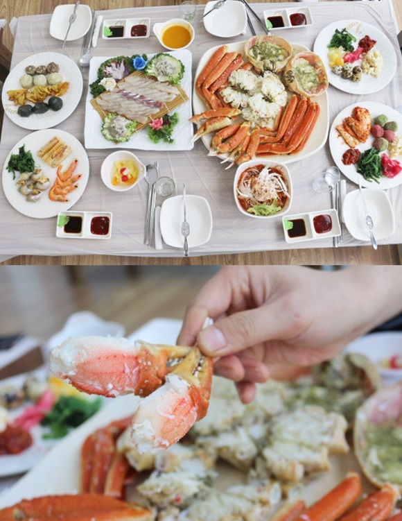 싱싱한 대게에 활어회까지...속초 대포항 맛집 ‘대포대게회직판장’ 입호강 선물