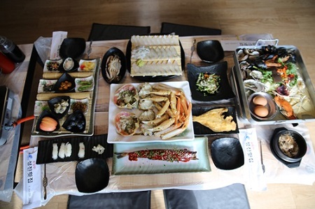 포항 장성동 맛집, 풍성한 물회와 대게를  즐길 수 있는 성진횟집