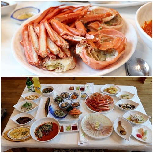 포항죽도시장 맛집 ‘운하회대게식당’, 합리적인 가격으로 대게와 회 요리 선보여