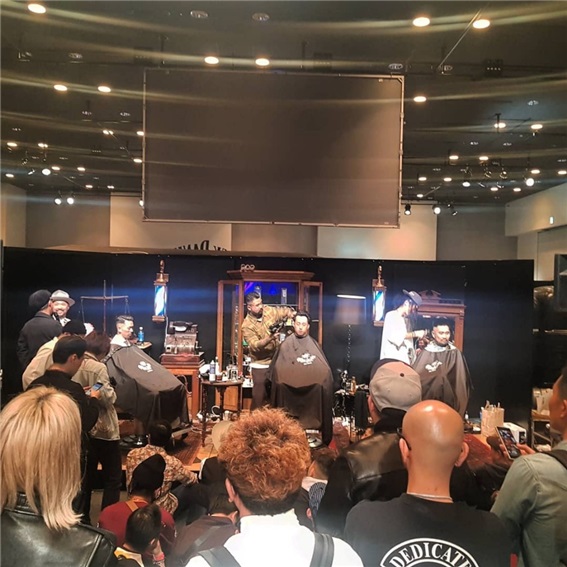 한국 엔투라지 바버샵 Harley, 일본 바버샵 행사 “HOUSE OF SEVEN” 초청 쇼케이스 함께해