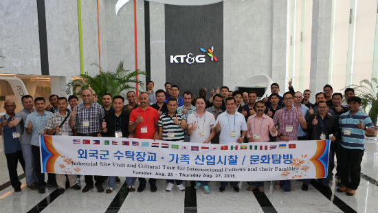 KT&G 자동화 설비 제품 50개국 수출 놀라워요