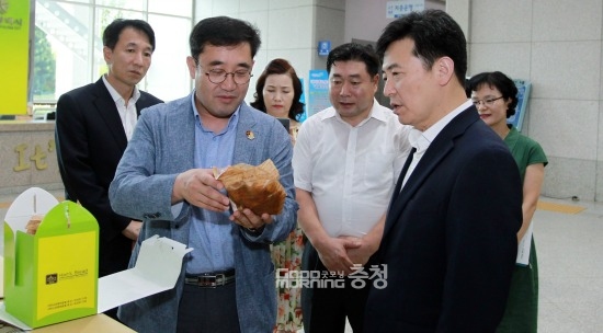한스브레드, 대전광역푸드뱅크에 고구마 너스크 1천개 기부