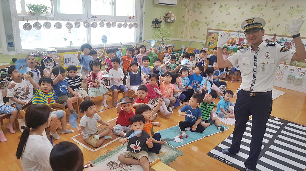 둔산서, 미취학어린이 대상 안전교육 실시