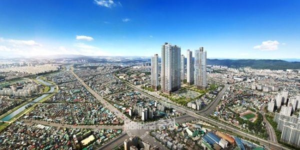 갤러리휴리움 아파트 투시도