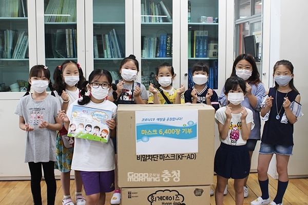 장항중앙초 학부모 석유미씨, 마스크 6400장 기부