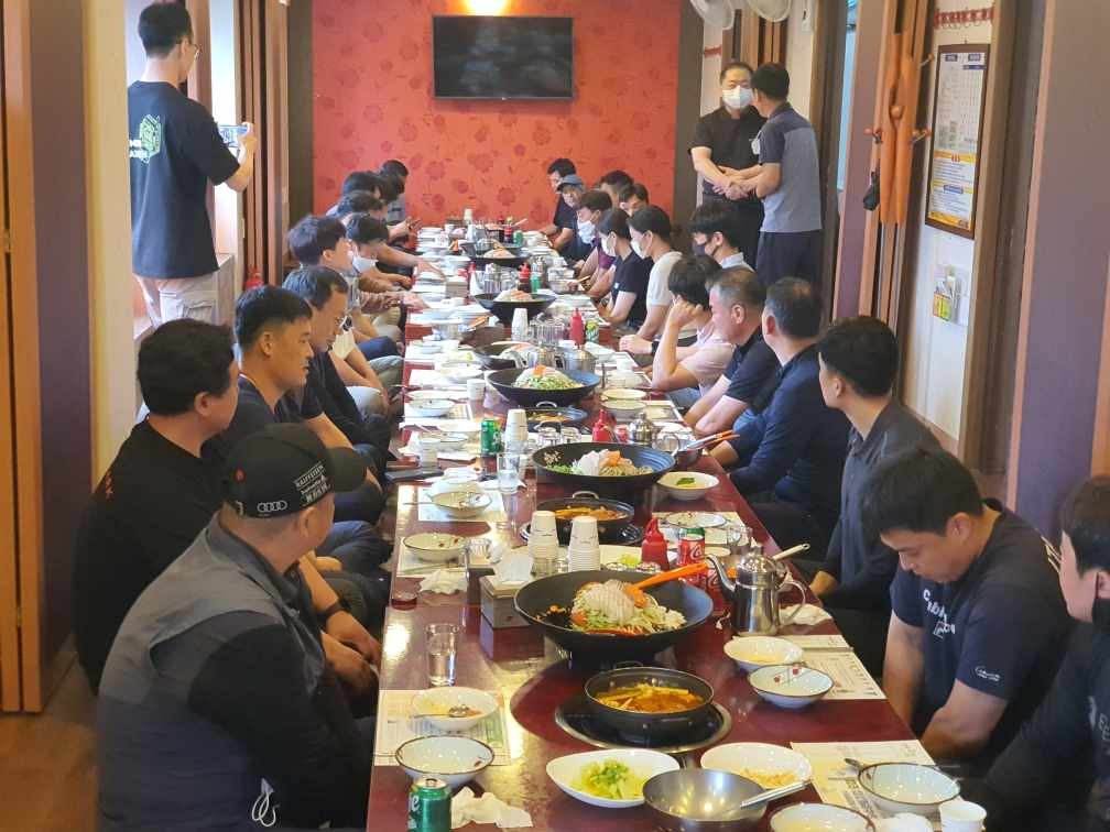대흥동 식당 바다황제, 중구 환경관리요원 중식 나눠