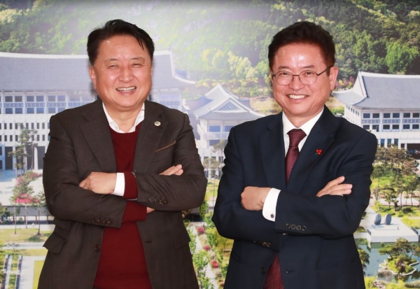 김영환 충북지사 충북과 경북, 관광·물류·산업·축제 함께하자 