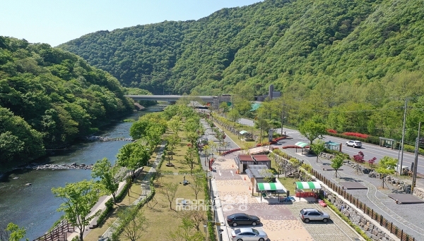 부여군 외산 수리바위 캠핑정원 4월 1일 개장