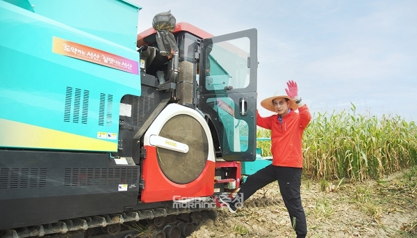 서산시, 충남 최초 조사료 직접 생산·공급