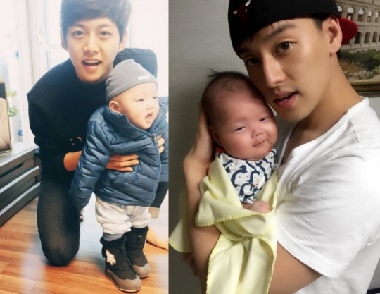 유키스 출신 일라이·동호, SNS서 육아스타그램 자식 사랑 눈길