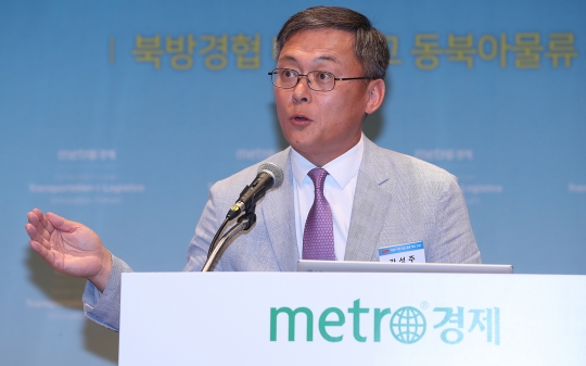 [2018 운송·물류혁신포럼]강성주 우정사업본부장 축사 동북아 물류대비해 드론과 전기차 등 신기술 준비한다