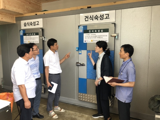 담양군 한우저등급 저지방 부위건조숙성르로 부가가치향상