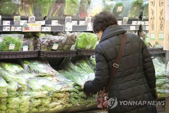 신종 코로나 틈타 밥상물가 들썩?…농식품 가격 되레 내림세