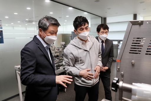 김학도 중진공 이사장·김용문 창진원장, 현장서 기업애로 청취