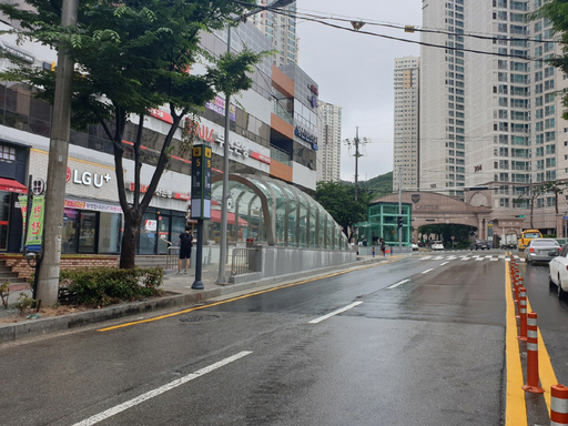부산교통공사, 도시철도 2호선 수정역 5번 출구 개통