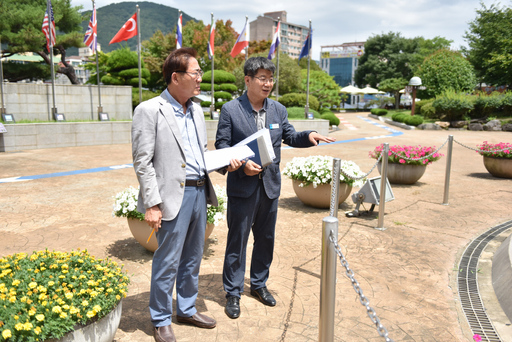 정연송 거제해양관광개발공사 사장, 사업장 방문 마무리