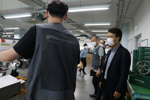 부산병무청장, 광성계측기 방문해 산업기능요원 격려