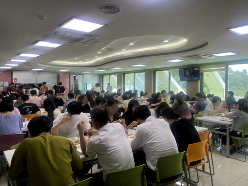 통영시, 구내식당서 ‘수산물 먹는 날’ 캠페인 진행