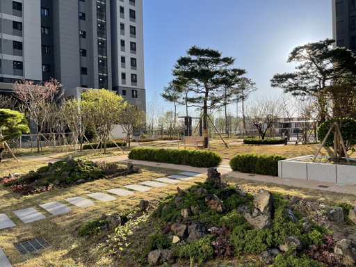[아파트의 미학(美學)] 영종베르힐 스카이시티 정원 속 일상을 품다