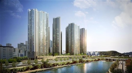1천640세대 프리미엄, 신천을 품다