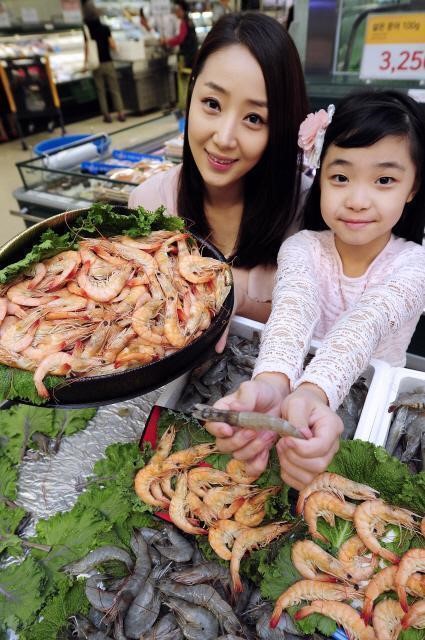 제철맞은 가을 새우 맛보세요