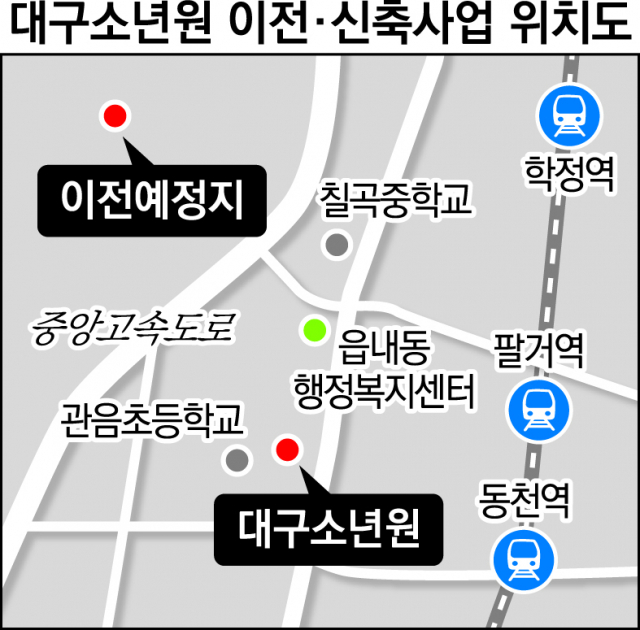 대구소년원 양지마을로 이전 추진…이전방식 두고 법무부·대구시 온도차