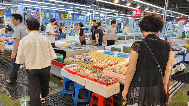 대구농수산물도매시장 수산물 방사능 검사 강화