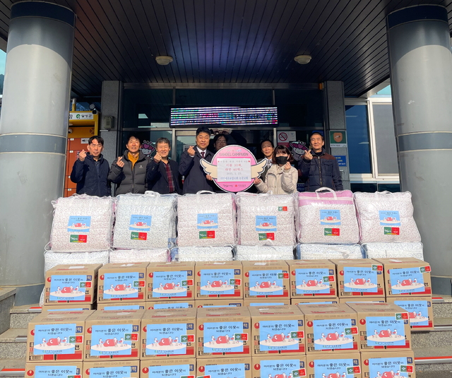 달성군 논공교회, 논공·옥포읍에 500만 원 상당 물품 후원