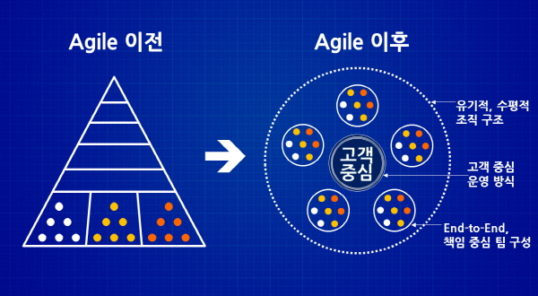 ING생명, 애자일(Agile) 조직 체계 도입