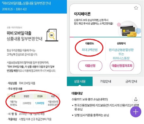 DSR 규제 후폭풍…대출상품 별 최대한도 잇단 감액