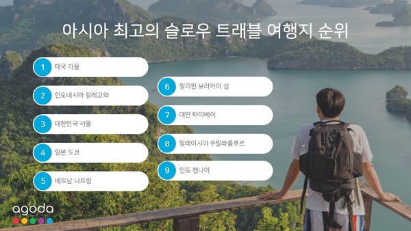 아시아 최고 슬로우 트래블 여행지 3위에 서울