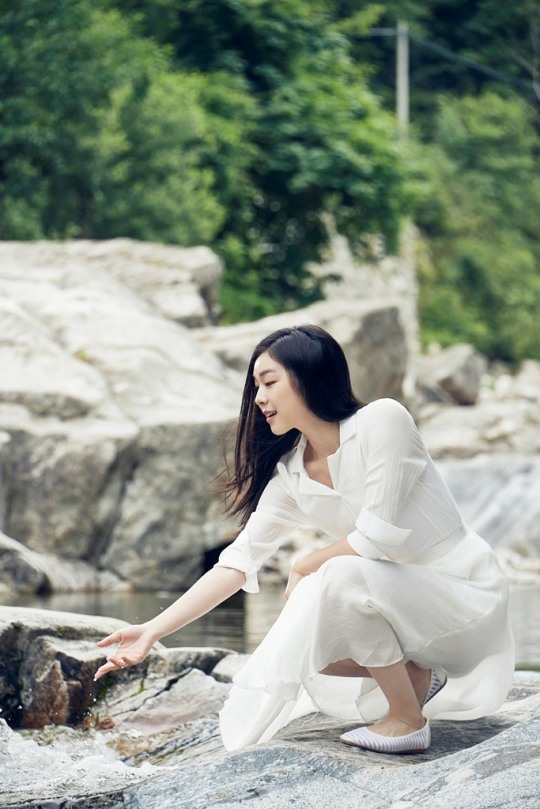 김연아, 강원평창수 광고 화보공개