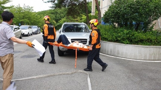 부산소년원, 금정소방서와 합동 소방훈련