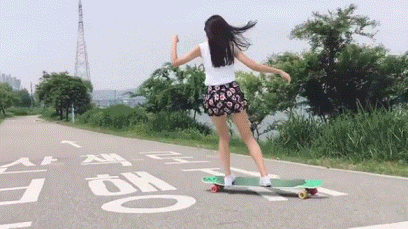 [S-girl] 롱보드 여신 고효주, 보드 위 한 마리 나비가 되다