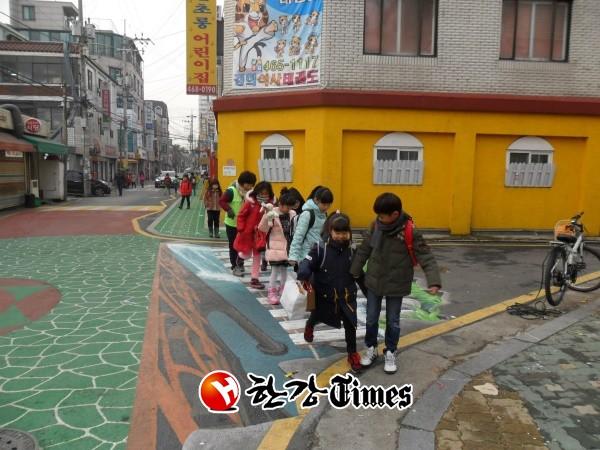 성동구, 경일초등학교 주변 통학로 개선 완료