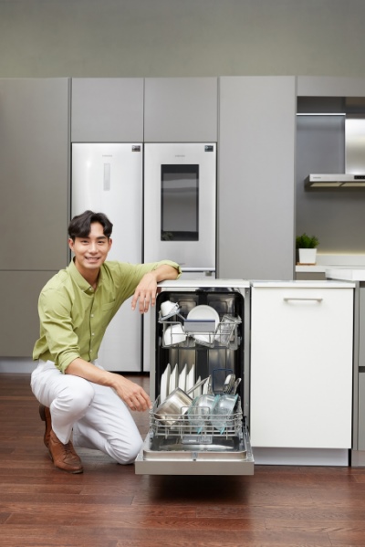 삼성전자, 소형 가구 최적화 식기세척기 선보여