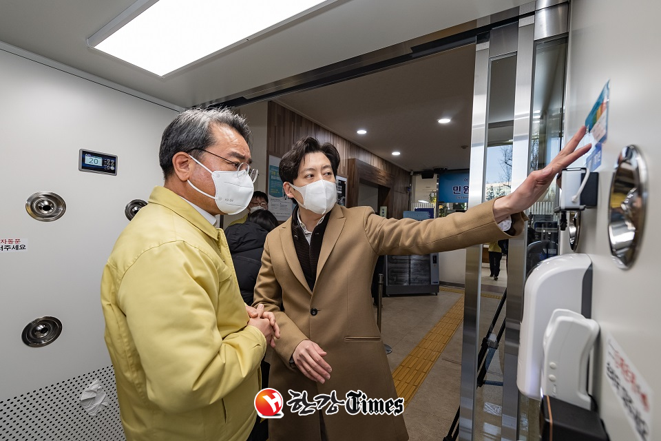광진구, 지자체 최초 클린워크 방역 시스템 설치